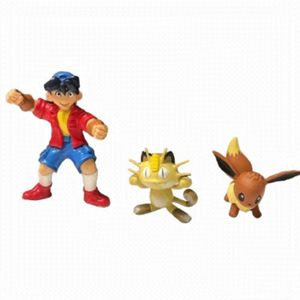 Pokémon Set‎ of 3 Plastic PVC Figures
